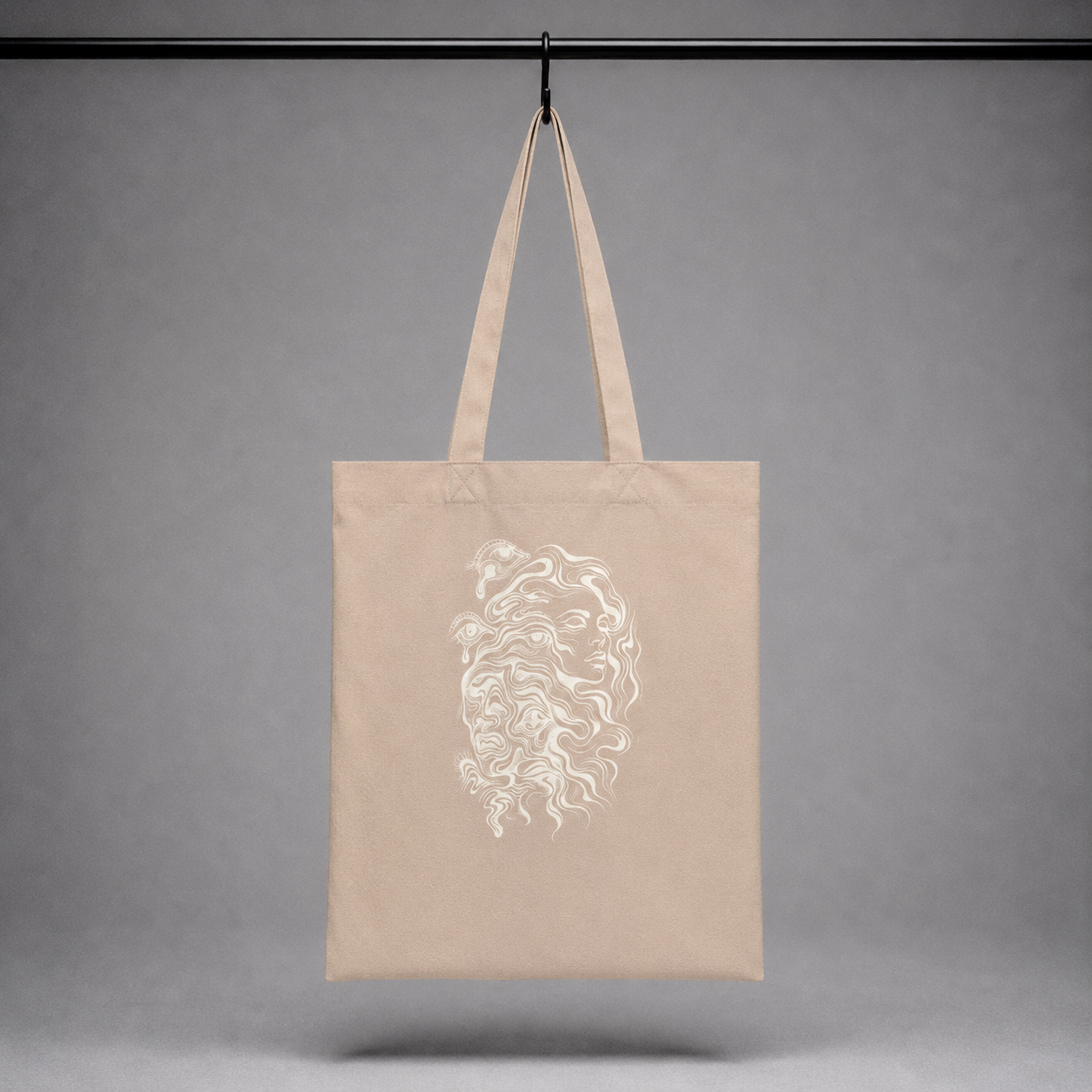 Tote bag biologica - fluid