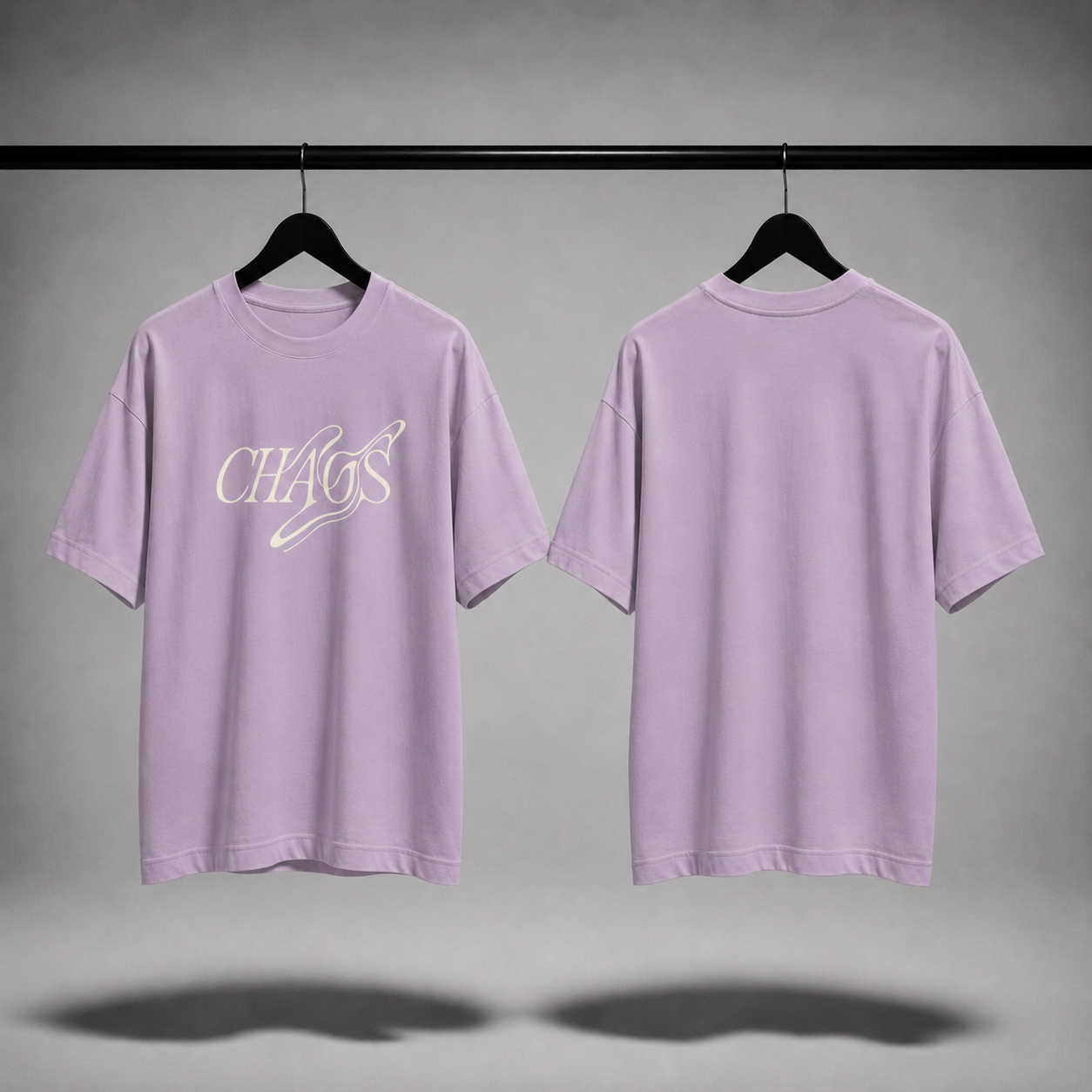 T-shirt oversized donna - chaos