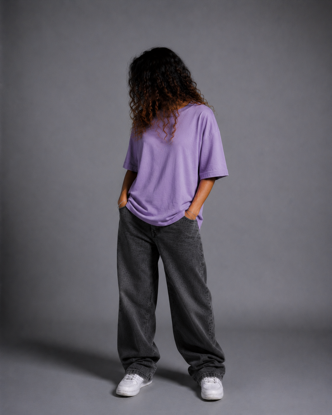 T-shirt oversized donna - glyph