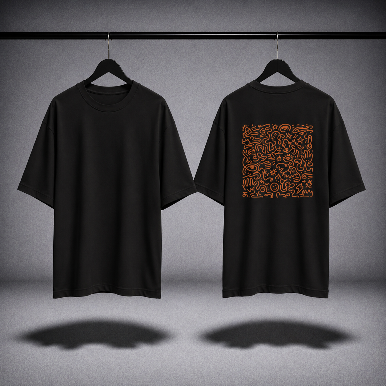 T-shirt oversized donna - glyph