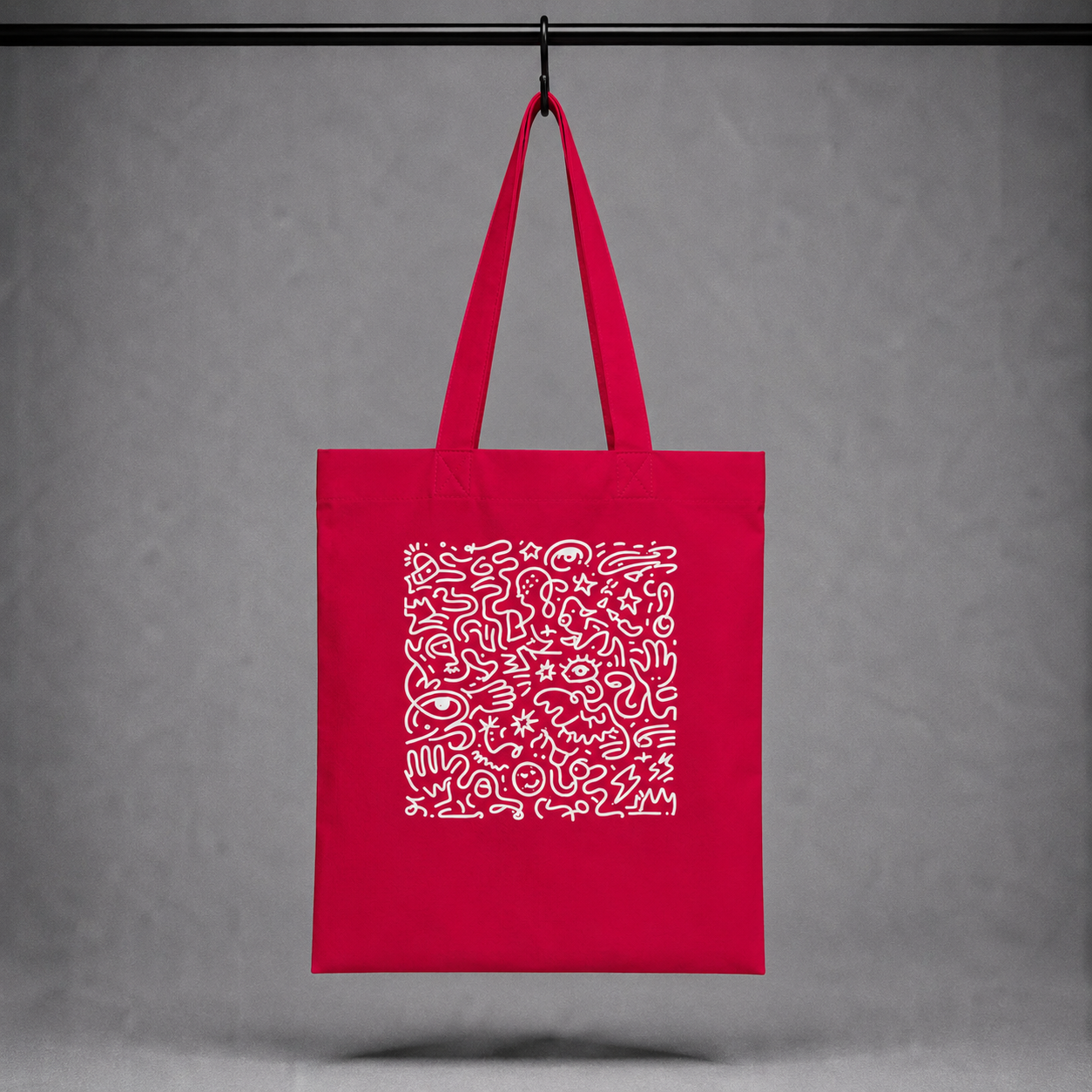 Tote bag biologica - glyph