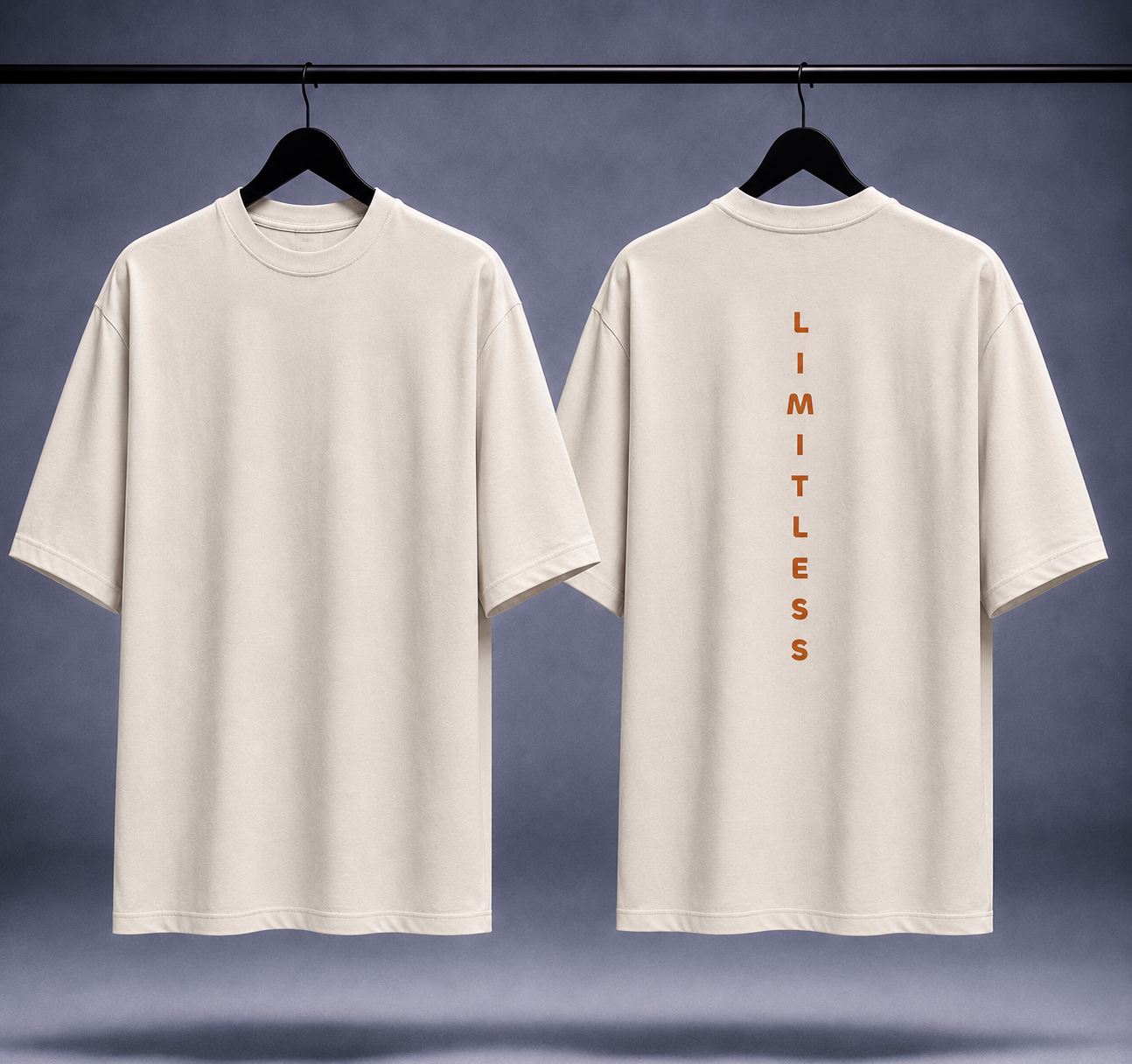 T-shirt oversized uomo - limitless