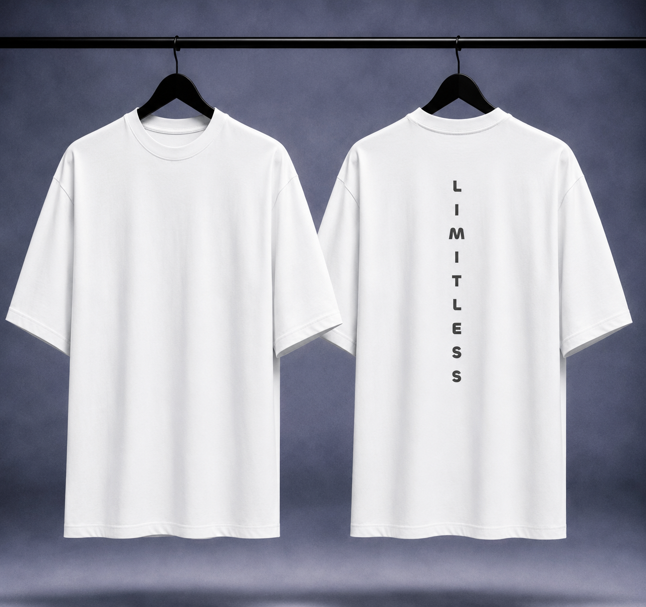 T-shirt oversized uomo - limitless