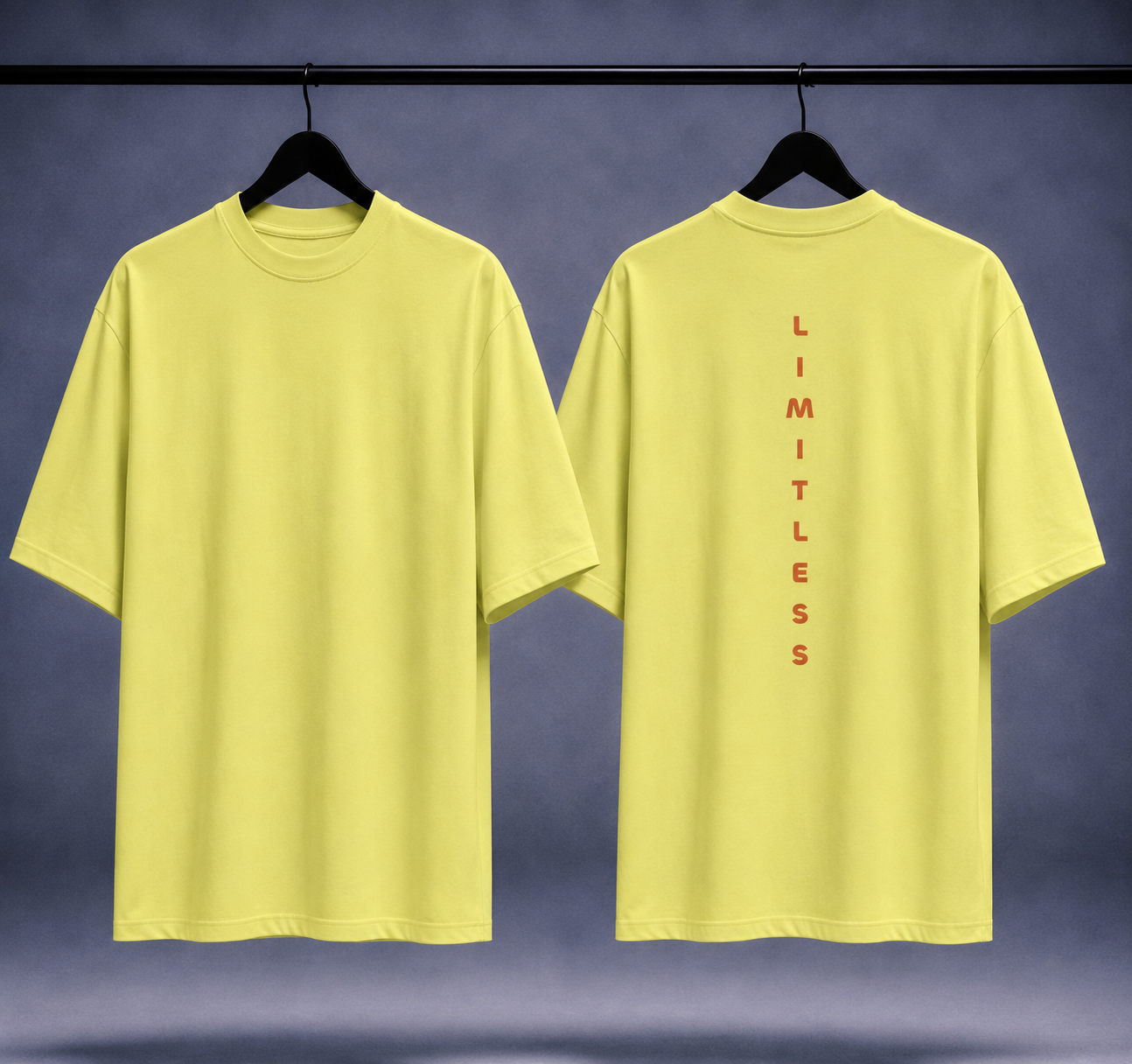 T-shirt oversized uomo - limitless
