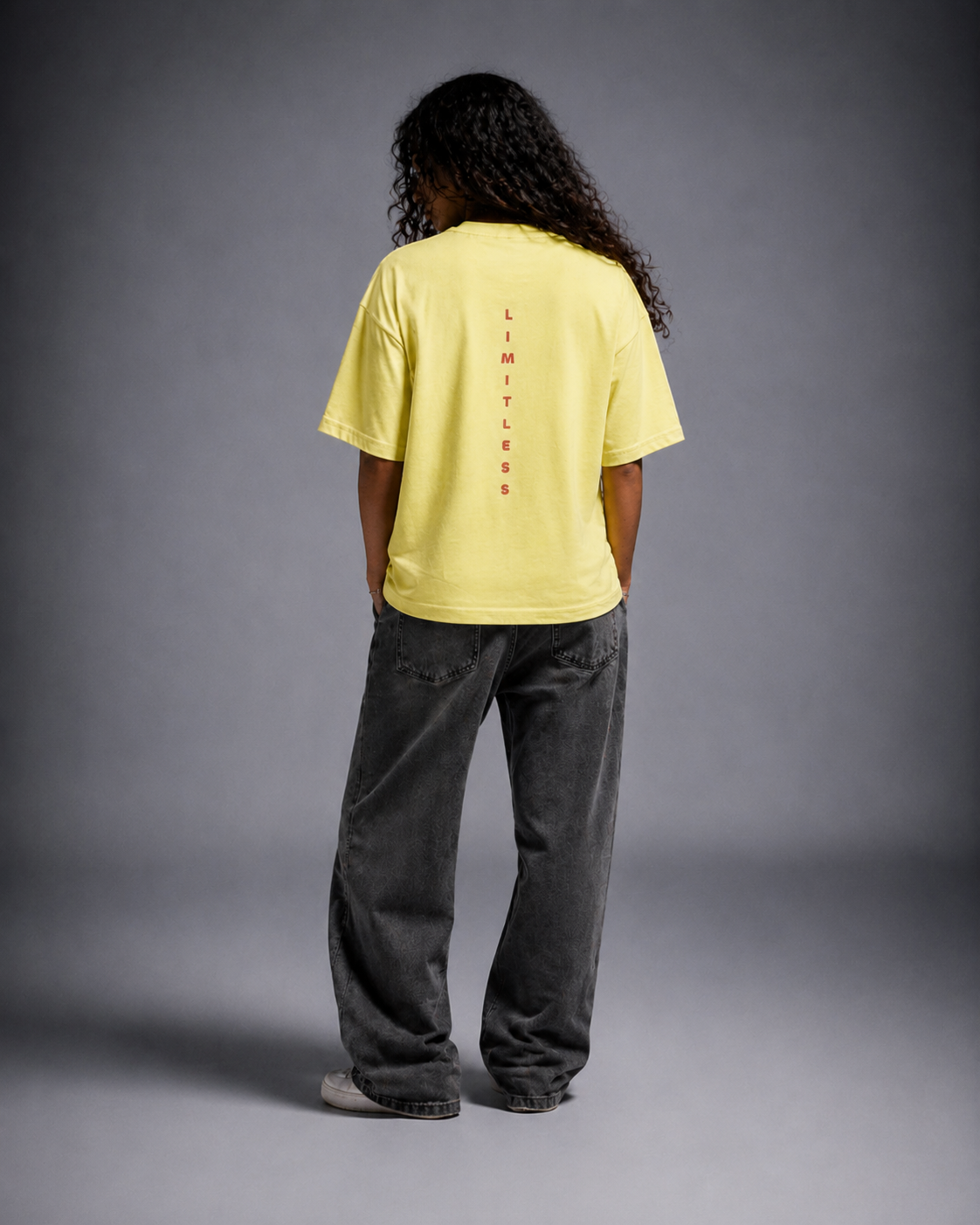 T-shirt oversized donna - limitless
