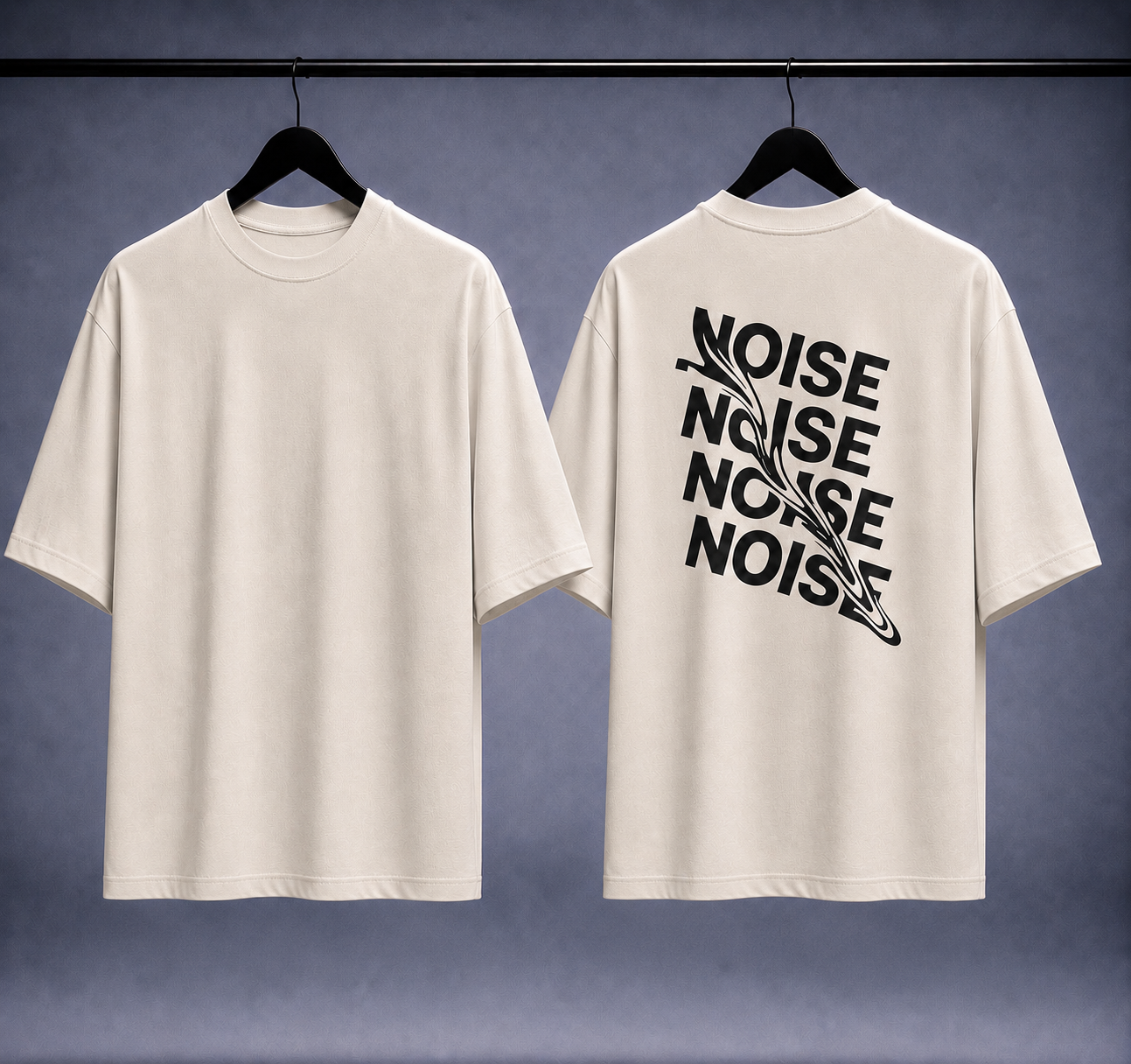 T-shirt oversized uomo - noise