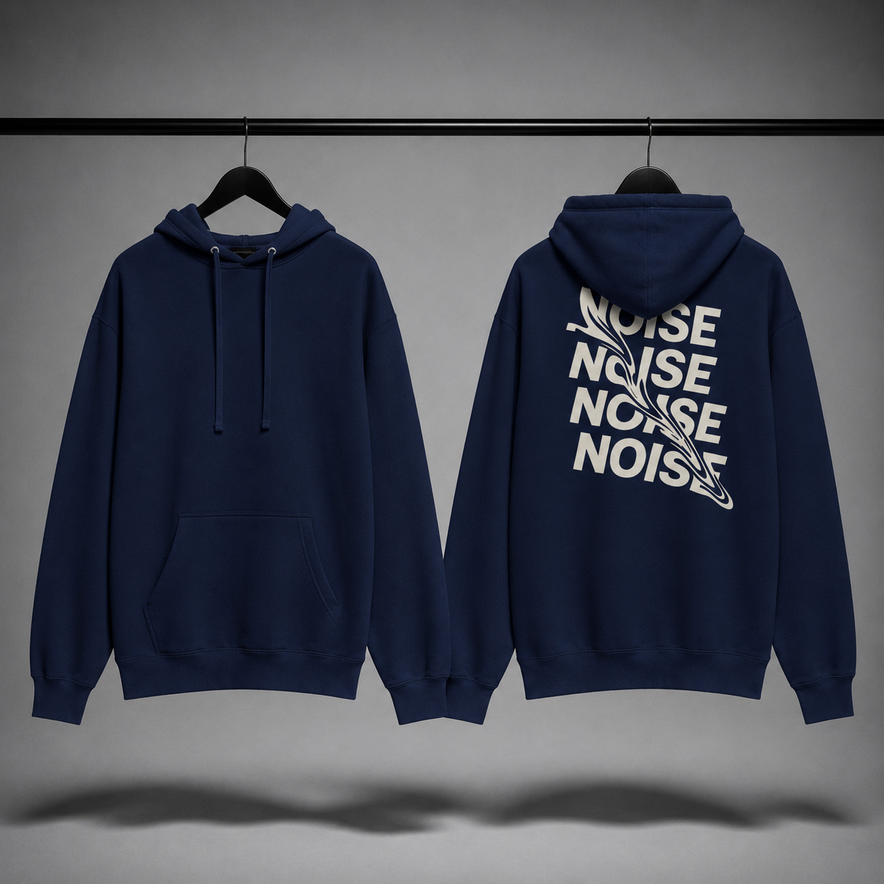 Felpa con cappuccio donna - noise