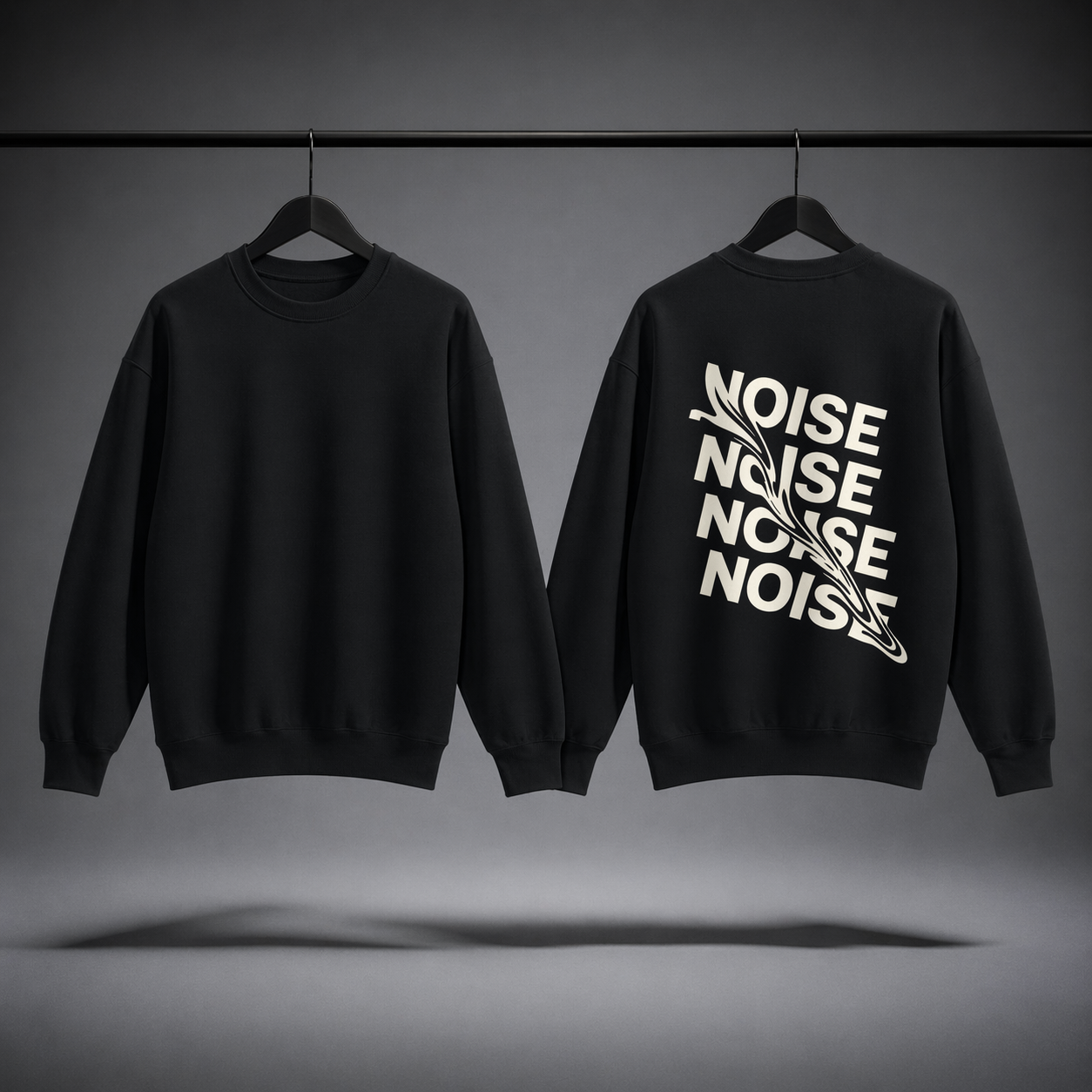 Felpa girocollo donna - noise