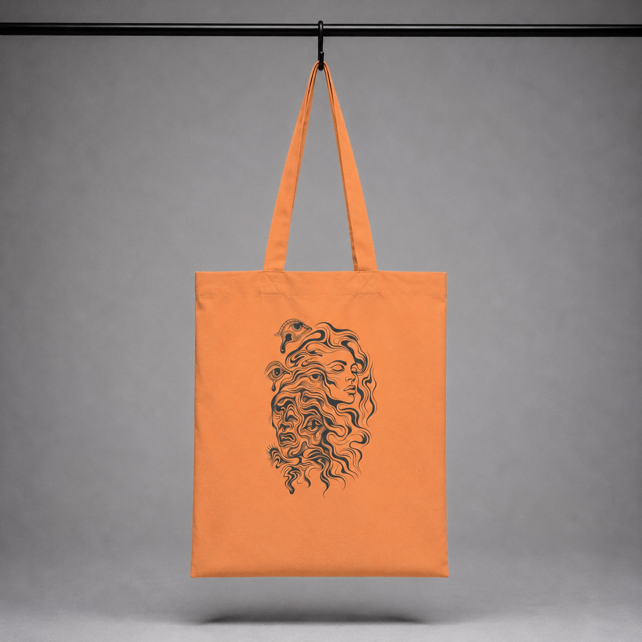 Tote bag biologica - fluid