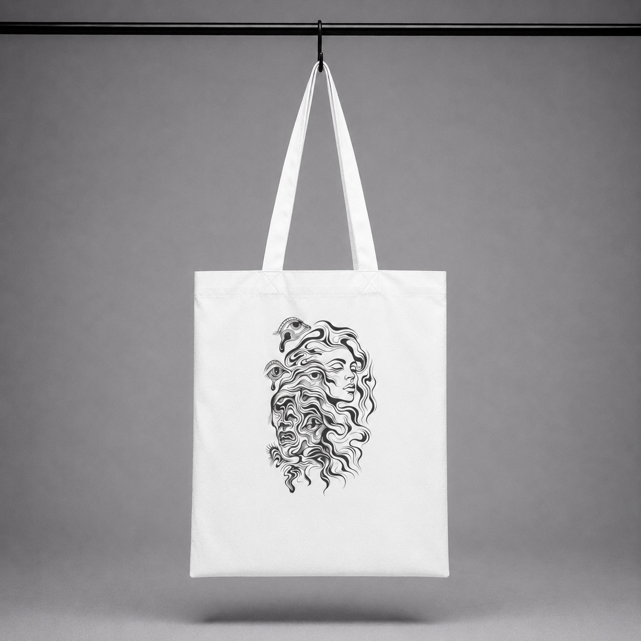 Tote bag biologica - fluid