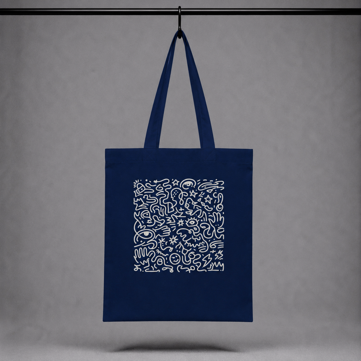 Tote bag biologica - glyph