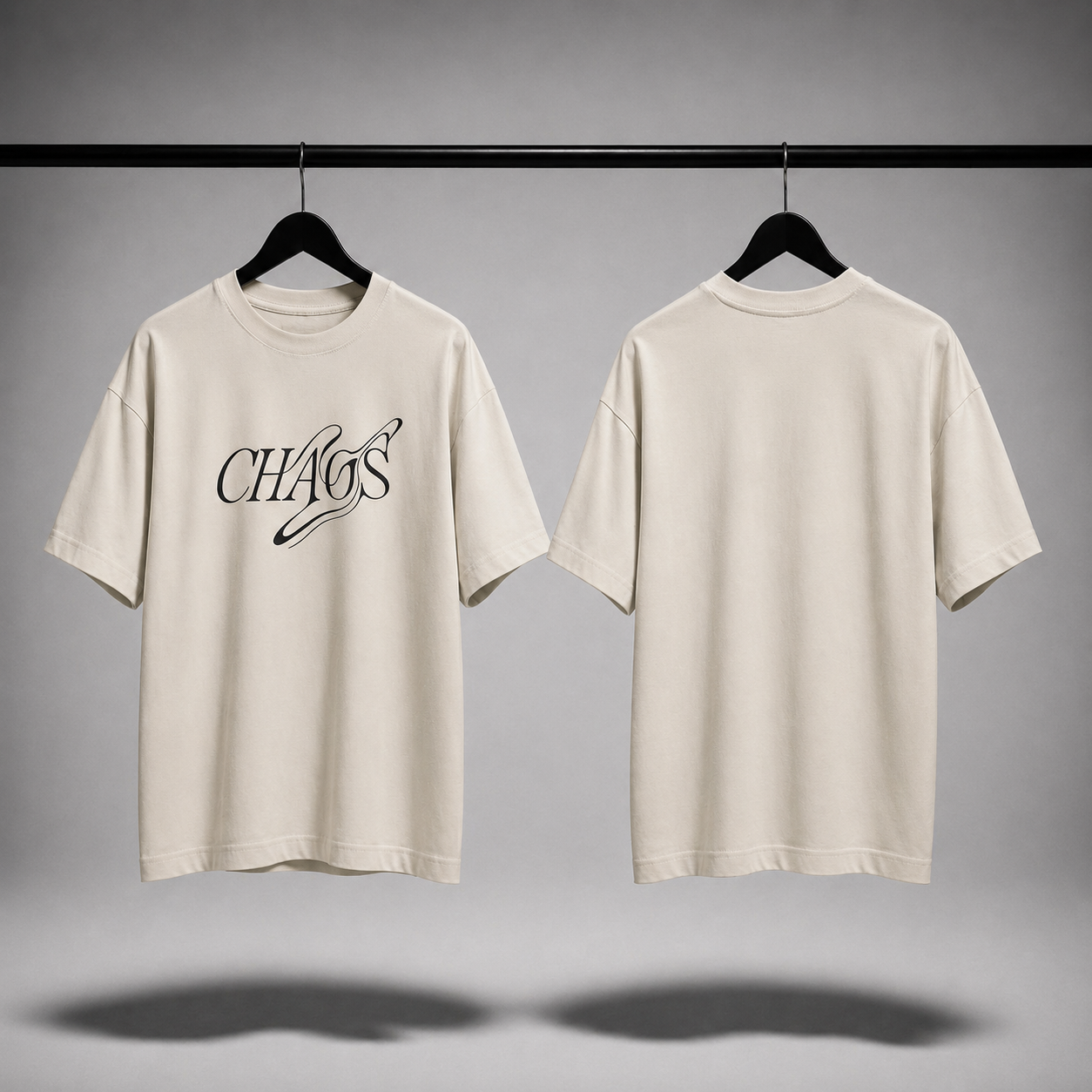 T-shirt oversized donna - chaos
