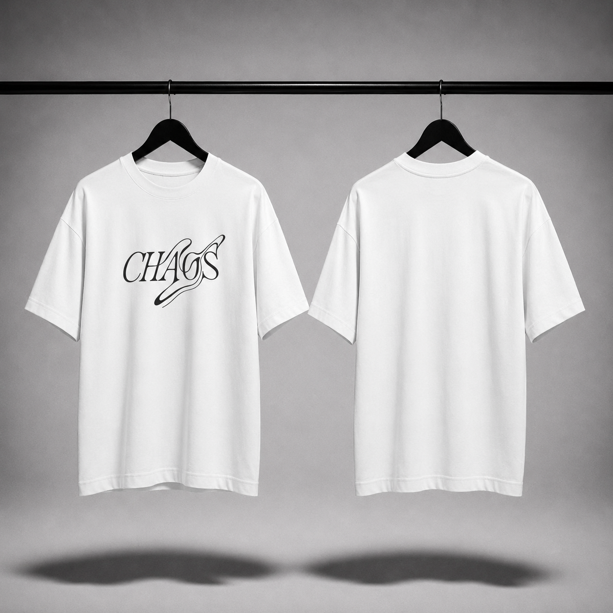 T-shirt oversized donna - chaos