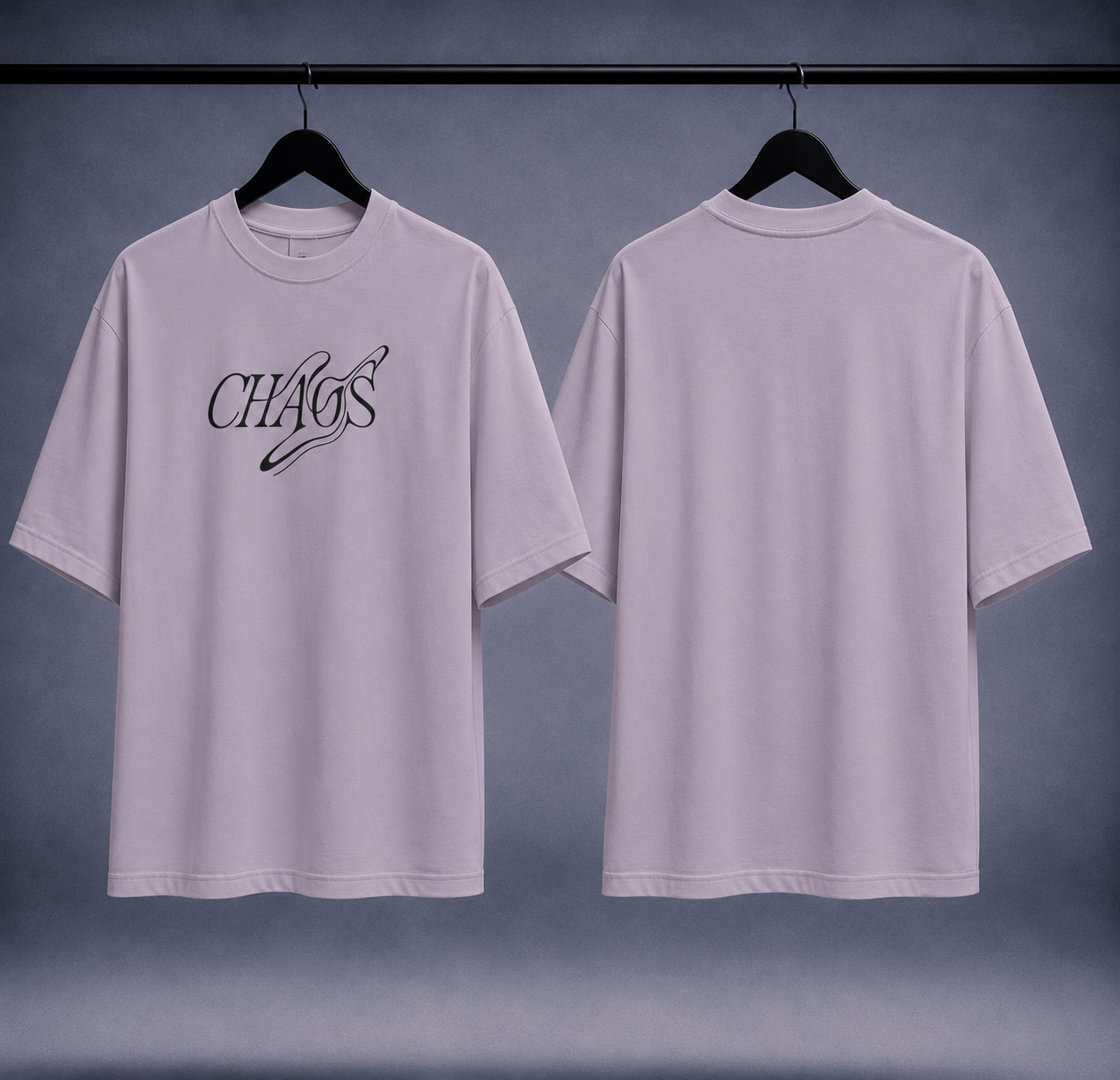 T-shirt oversized uomo - chaos