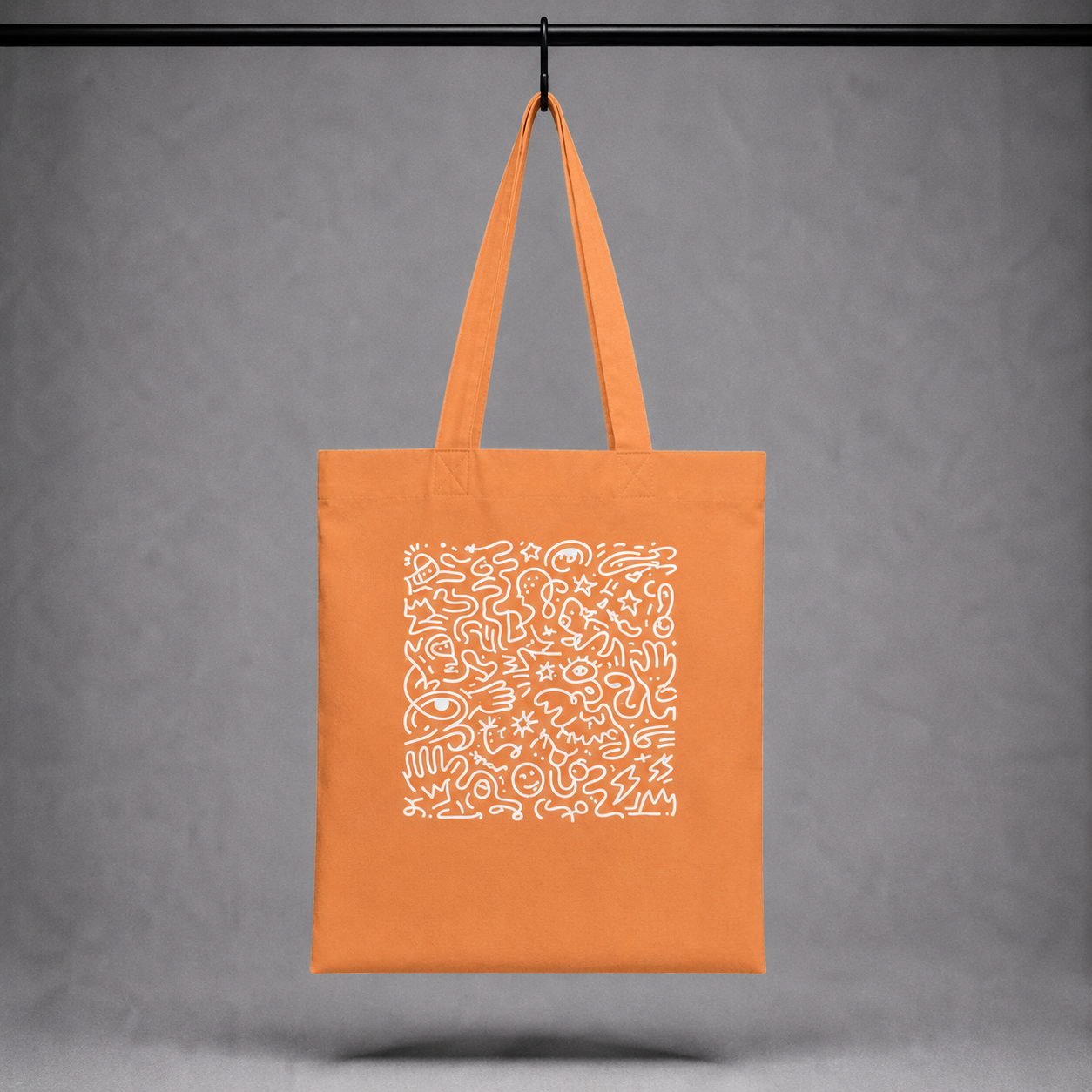 Tote bag biologica - glyph