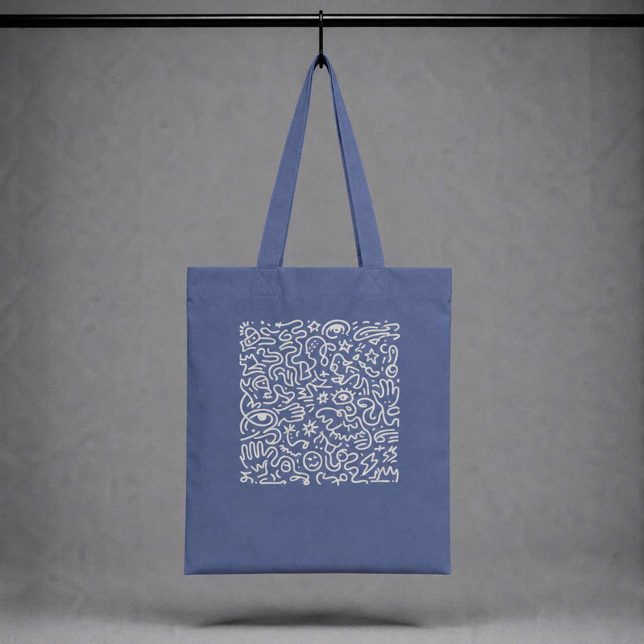 Tote bag biologica - glyph