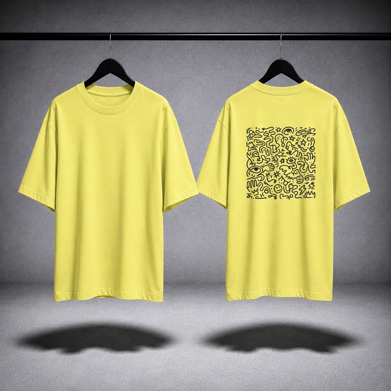 T-shirt oversized donna - glyph