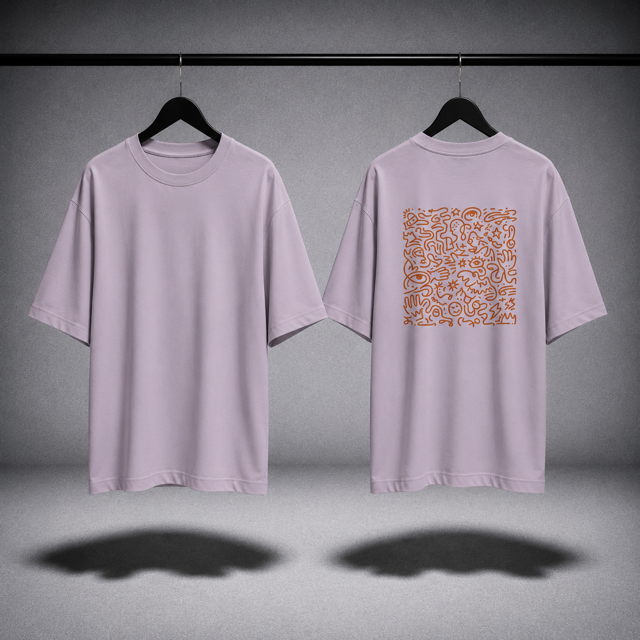T-shirt oversized donna - glyph