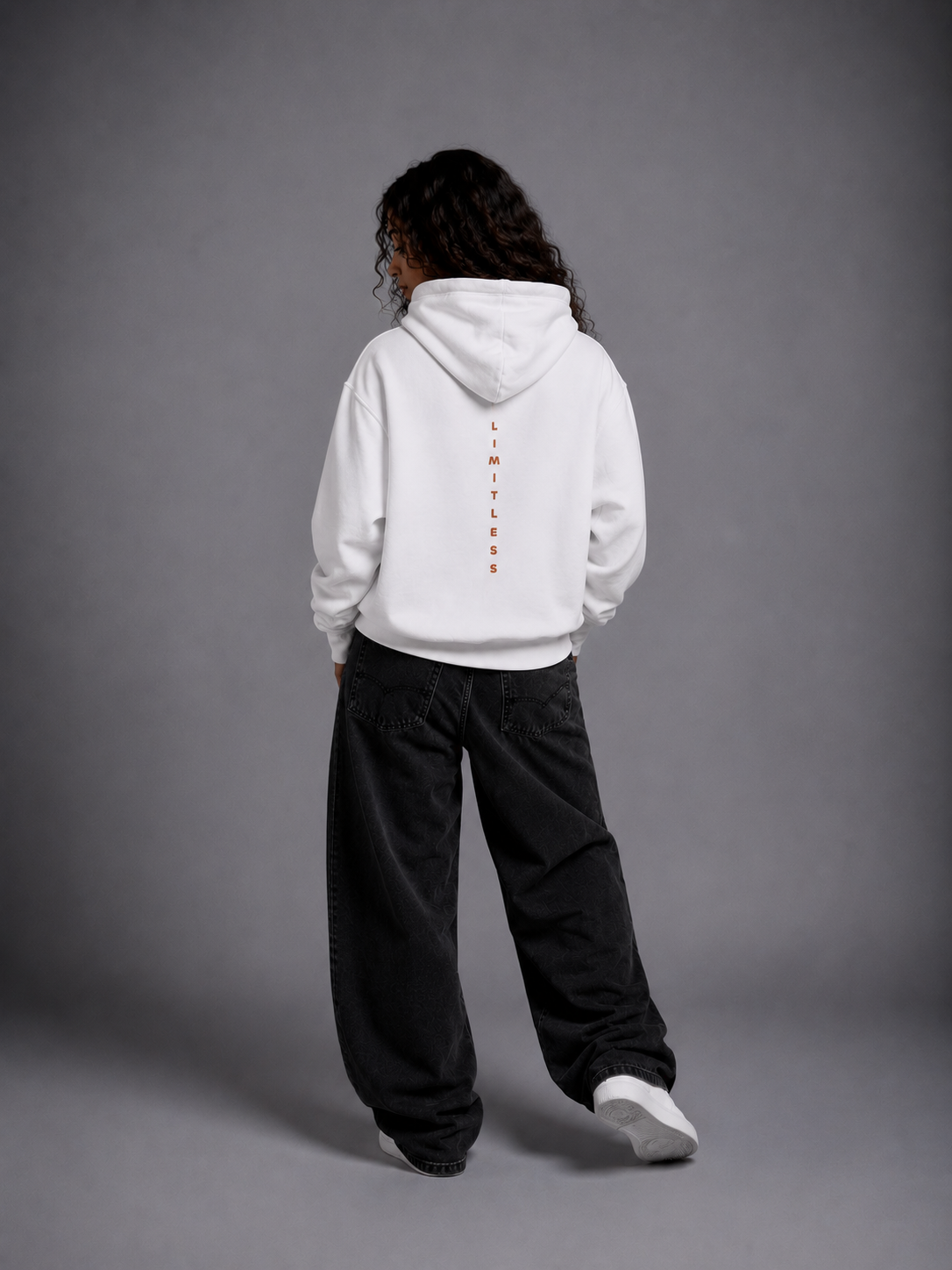 Felpa con cappuccio donna - limitless