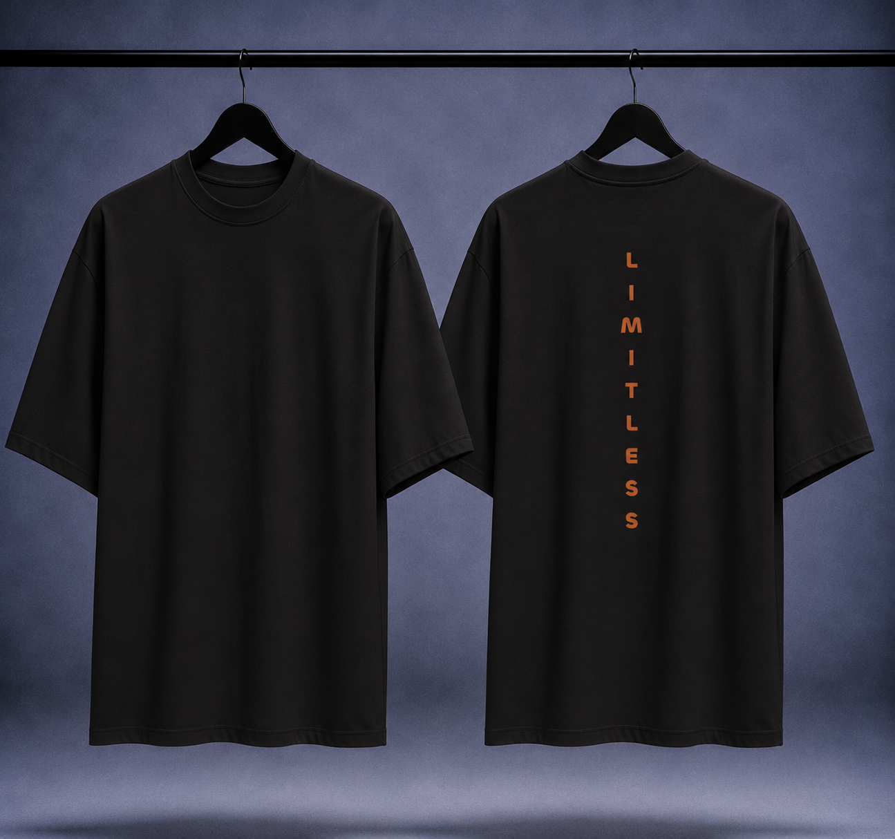 T-shirt oversized uomo - limitless