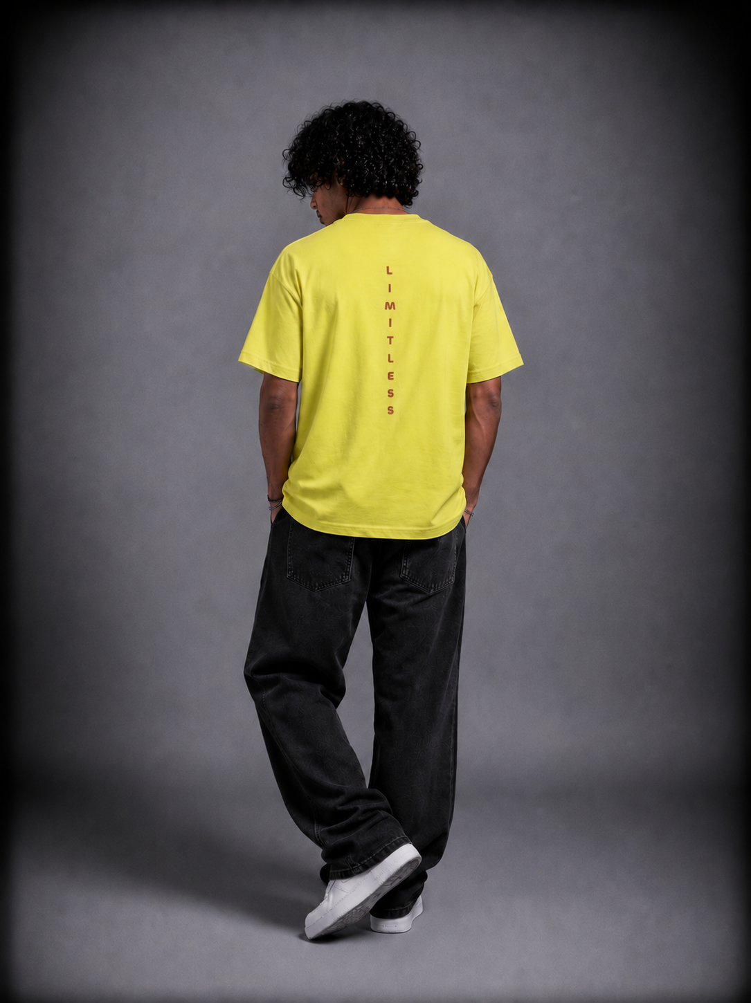 T-shirt oversized uomo - limitless