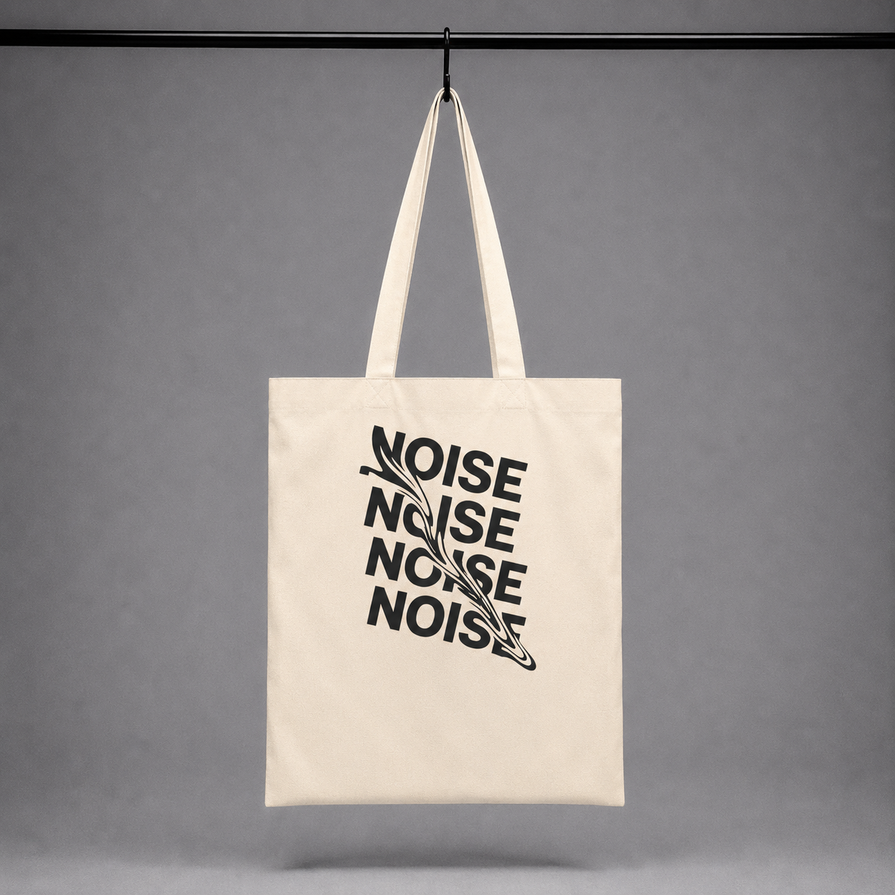 Tote bag biologica - noise