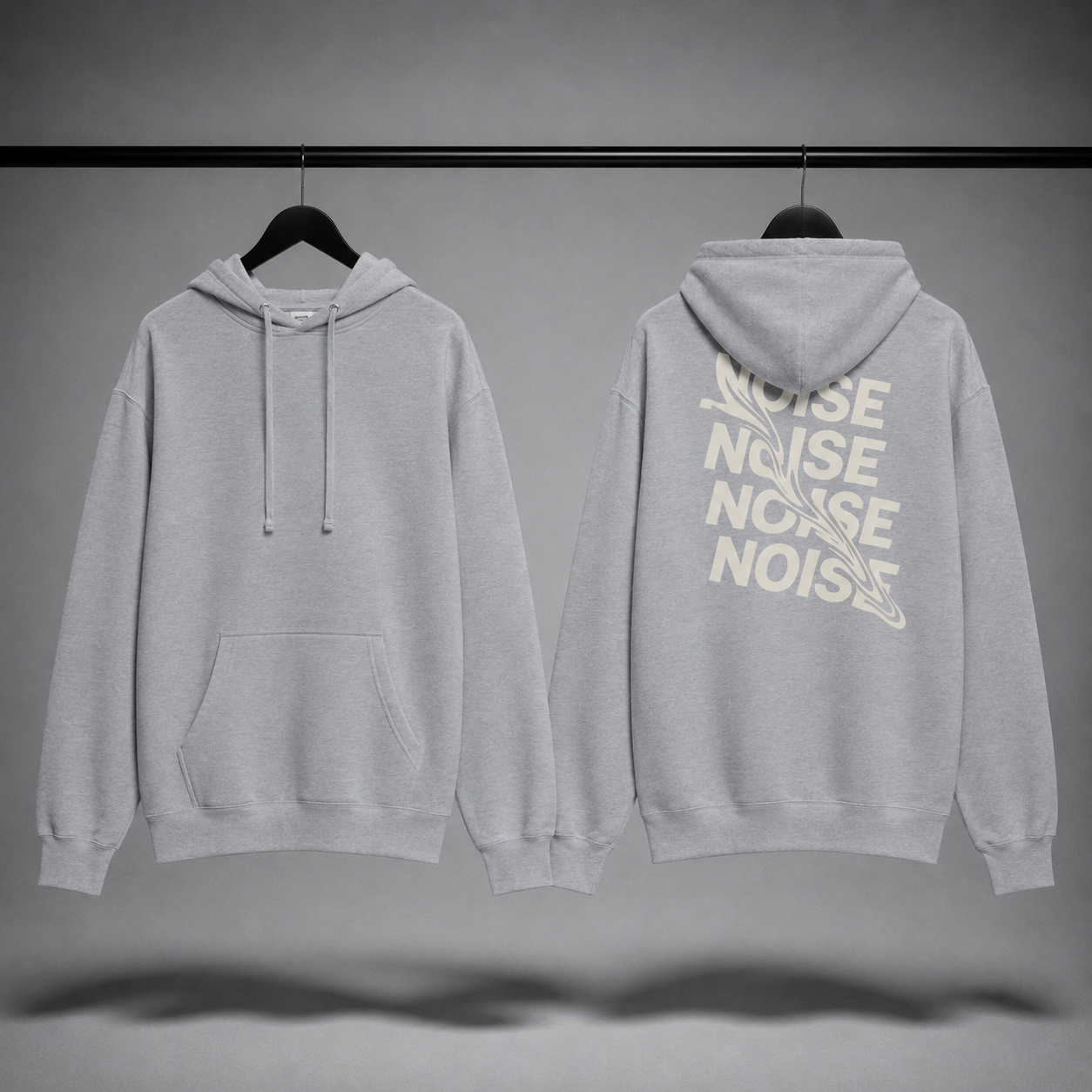 Felpa con cappuccio donna - noise