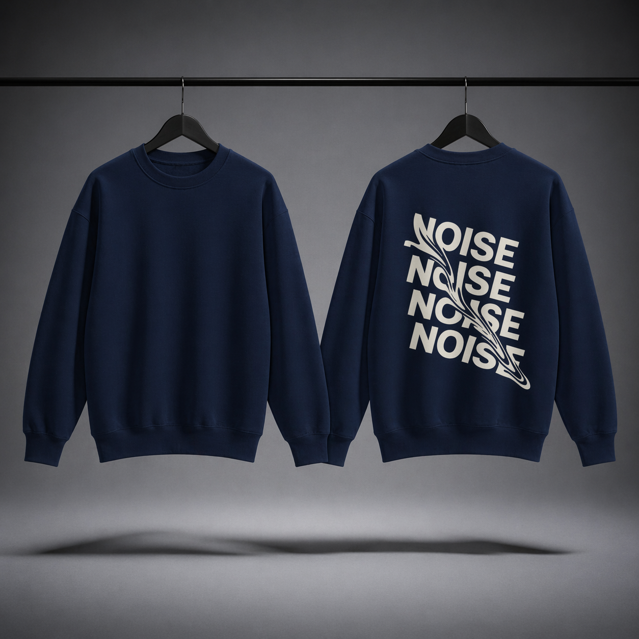 Felpa girocollo donna - noise