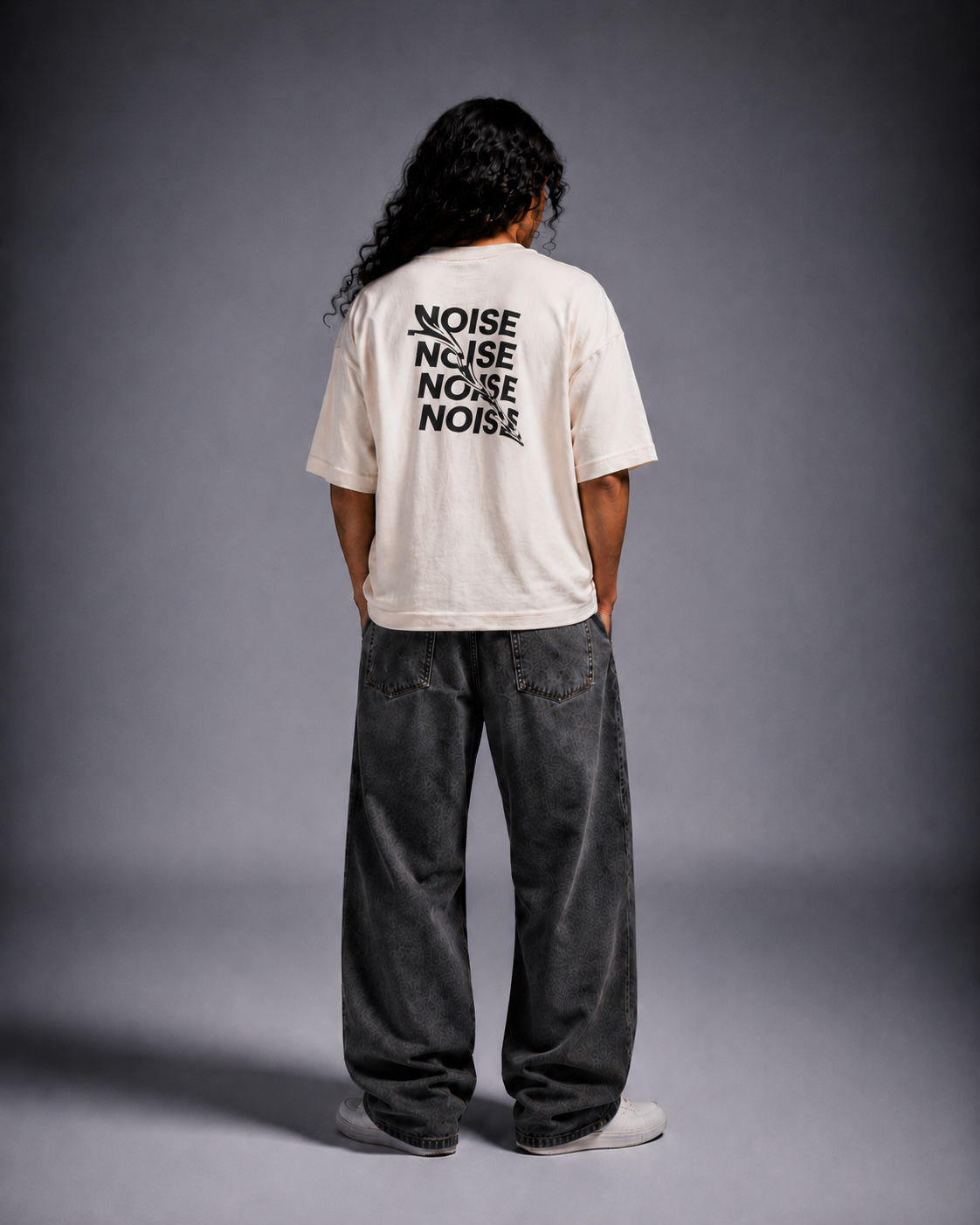 T-shirt oversized donna - noise