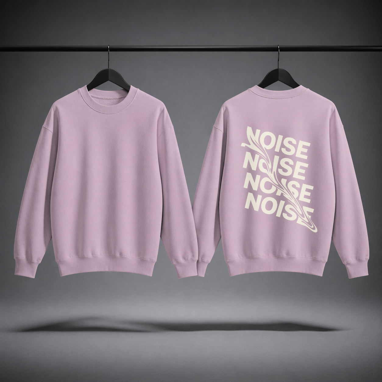 Felpa girocollo uomo - noise