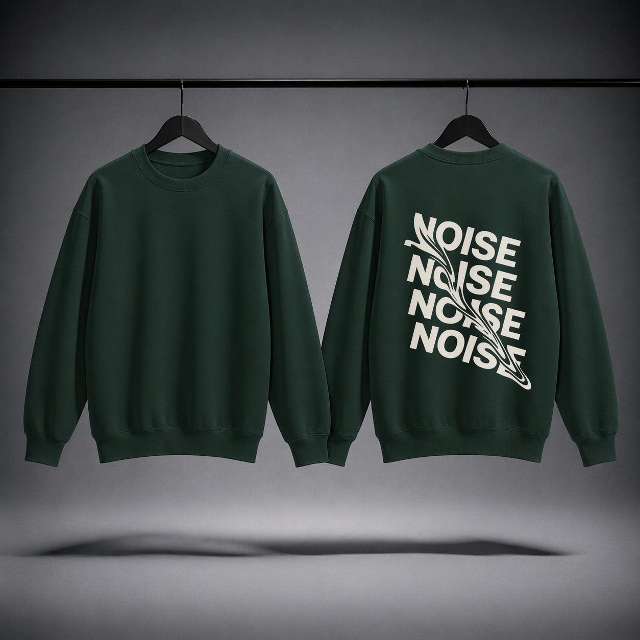 Felpa girocollo donna - noise