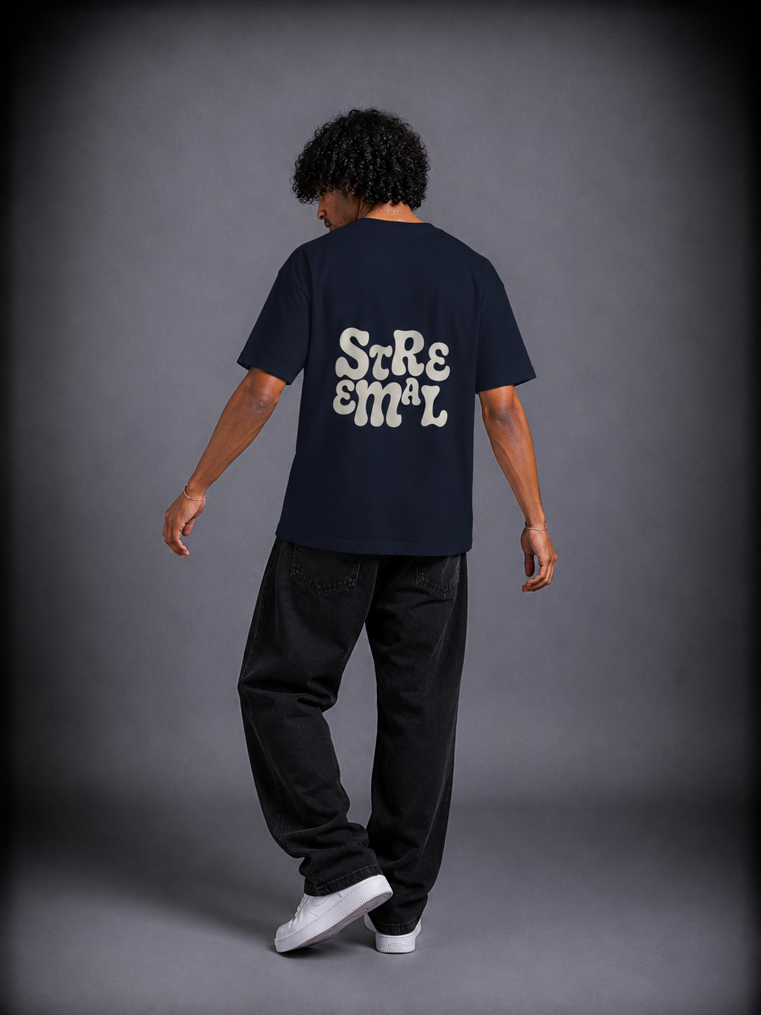 T-shirt oversized uomo - streemal